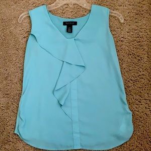 White House Black Market Ruffle Tank